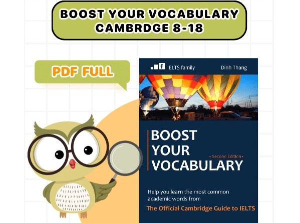 Trọn bộ Boost Your Vocabulary 8 – 18 PDF Miễn phí